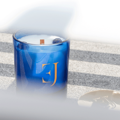 Dubai luxe geurkaars Lapis lazuli - Jasmine, foto 2