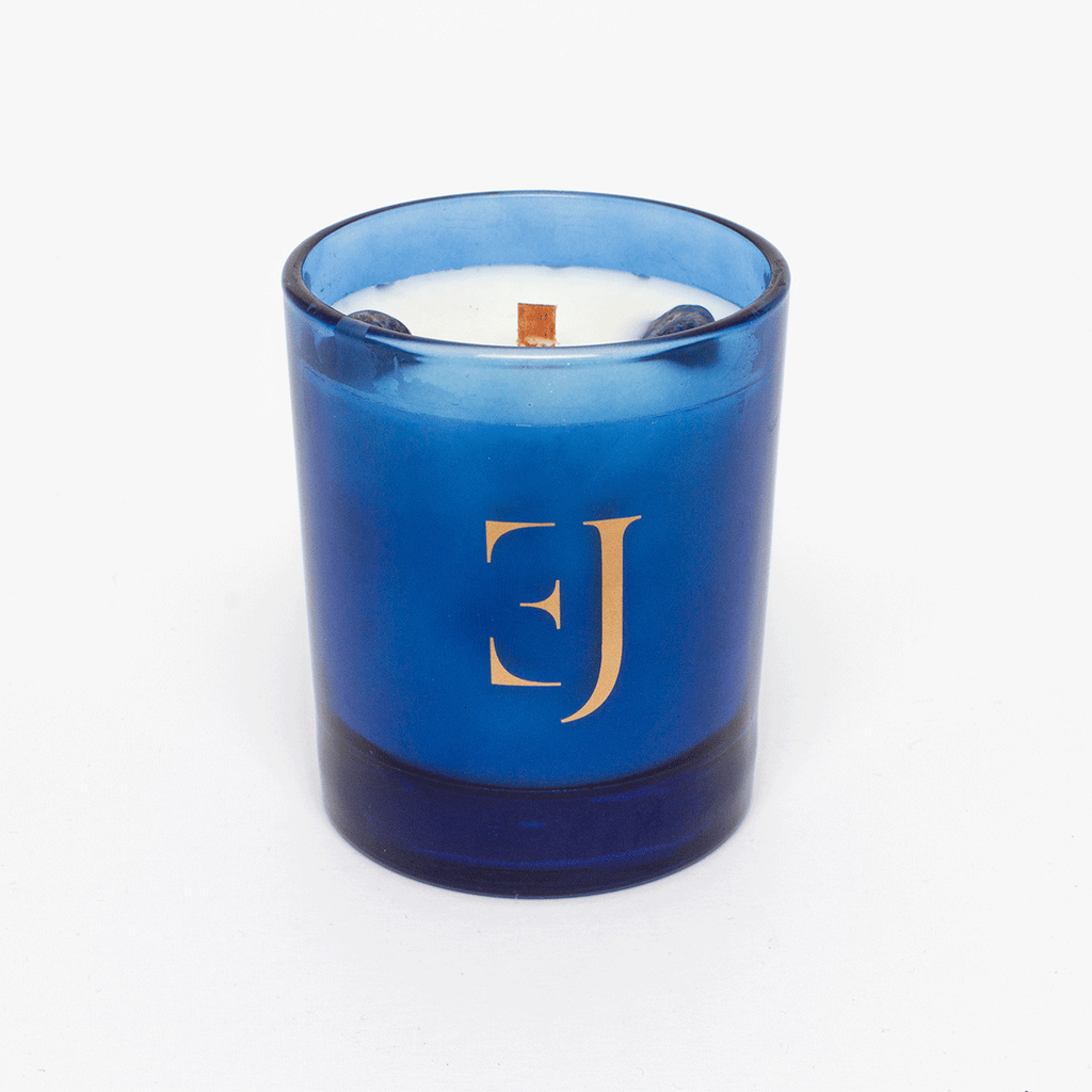 Dubai luxe geurkaars Lapis lazuli - Jasmine, foto 4
