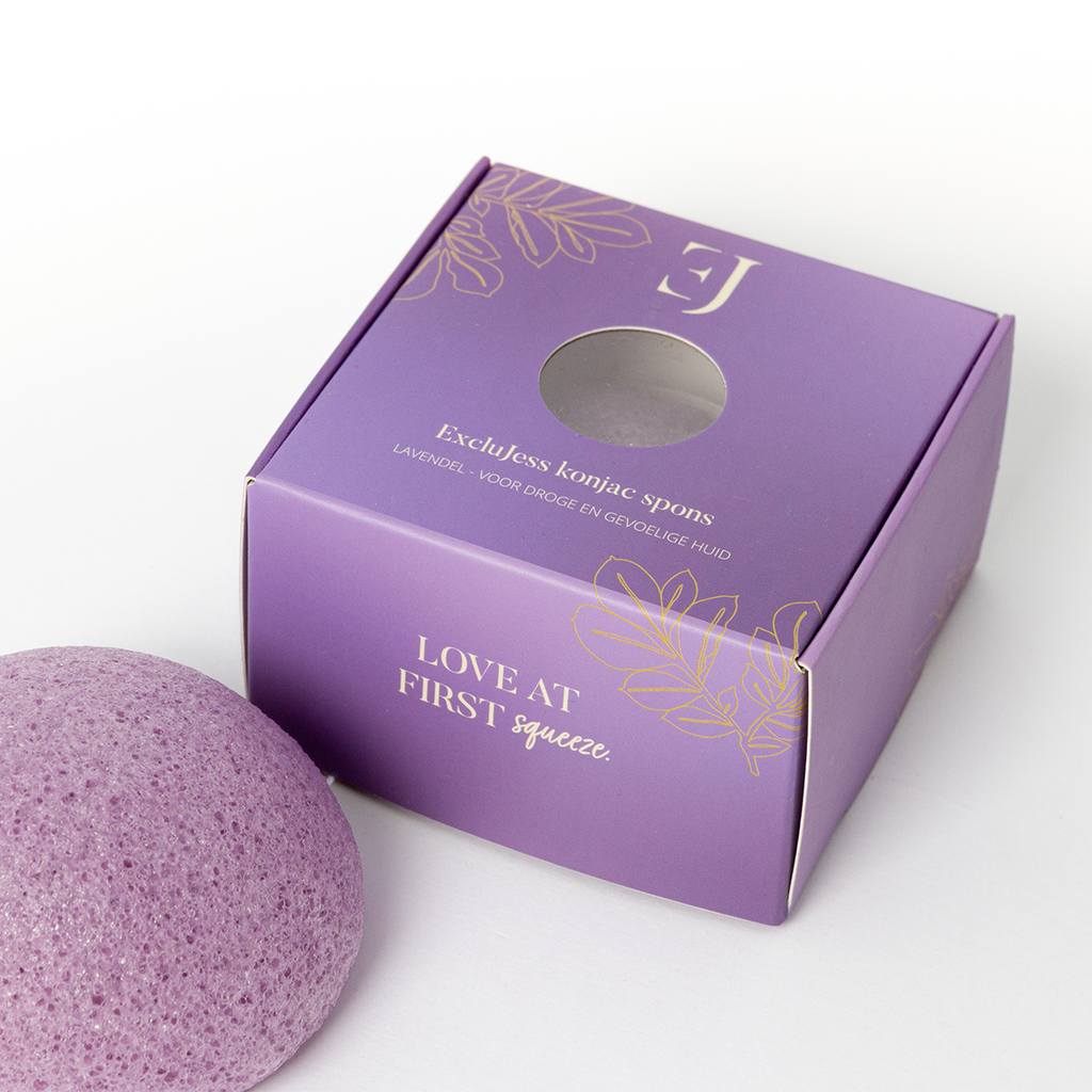 Lavendel konjac spons ExcluJess