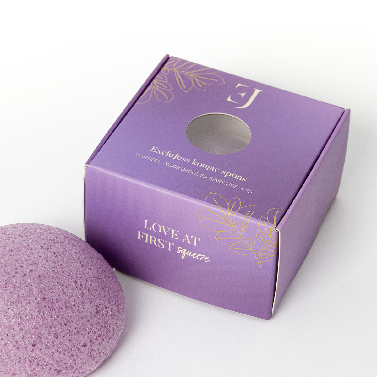 Lavendel konjac spons ExcluJess